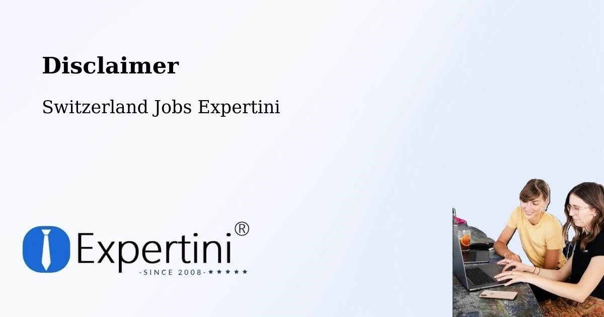 Disclaimer – Unterseen - Switzerland Jobs Expertini